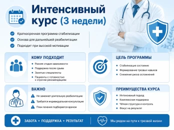 Реабилитация за 21 день в Твери
