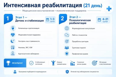 Реабилитация за 21 день в Твери